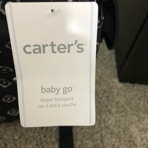 Carters Diaper Bag Backpack, Baby Go - Picture 11 of 11